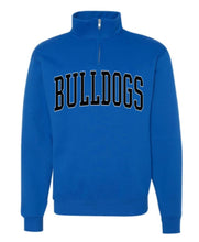 Load image into Gallery viewer, Bulldogs Quarter Zip Pullover