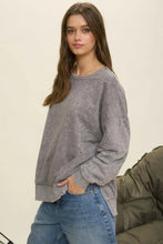 Load image into Gallery viewer, Match My Motion Side Slit Long Sleeve Top