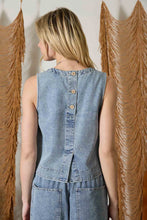 Load image into Gallery viewer, Howdy Honey Denim Top