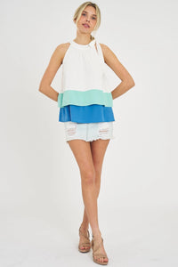 Summer Days Color Block Top