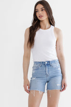 Load image into Gallery viewer, Make It Right Midi Denim Shorts