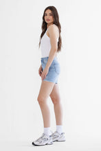 Load image into Gallery viewer, Make It Right Midi Denim Shorts