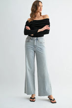 Load image into Gallery viewer, Studded Sweatheart Wide Leg Jeans