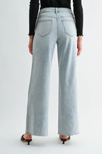 Load image into Gallery viewer, Studded Sweatheart Wide Leg Jeans