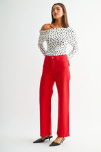 Load image into Gallery viewer, Cherry Crush Wide Leg Jeans