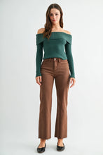 Load image into Gallery viewer, In Your Feels Brown Straight Leg Jeans