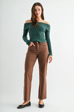 Load image into Gallery viewer, In Your Feels Brown Straight Leg Jeans