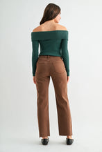 Load image into Gallery viewer, In Your Feels Brown Straight Leg Jeans