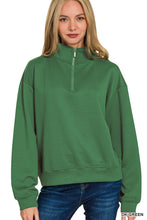 Load image into Gallery viewer, Send A Message Half Zip Pullover-2 Colors Available