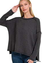 Load image into Gallery viewer, *Deals &amp; Steals* To The Point Ribbed Long Sleeve