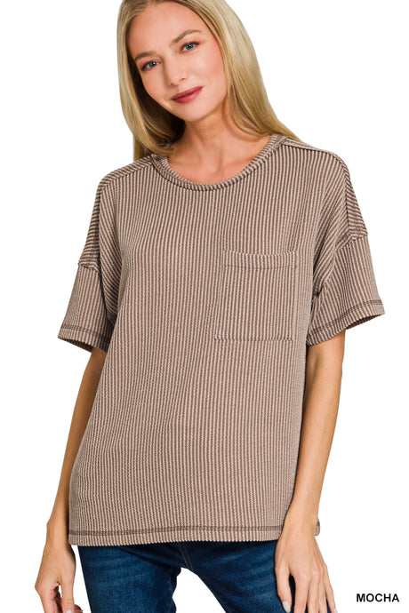 Subtle Comfort Short Sleeve Top