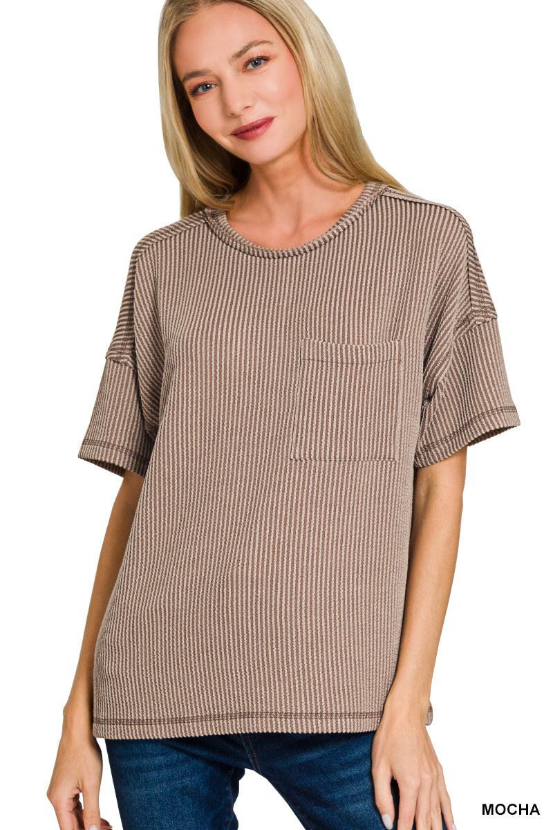 Subtle Comfort Short Sleeve Top
