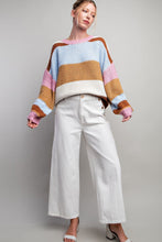 Load image into Gallery viewer, True To You Striped Sweater- 2 Colors Available