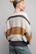 Load image into Gallery viewer, True To You Striped Sweater- 2 Colors Available