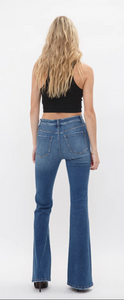 No Going Back Mid Rise Flare Jeans