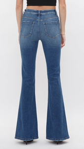 No Going Back Mid Rise Flare Jeans