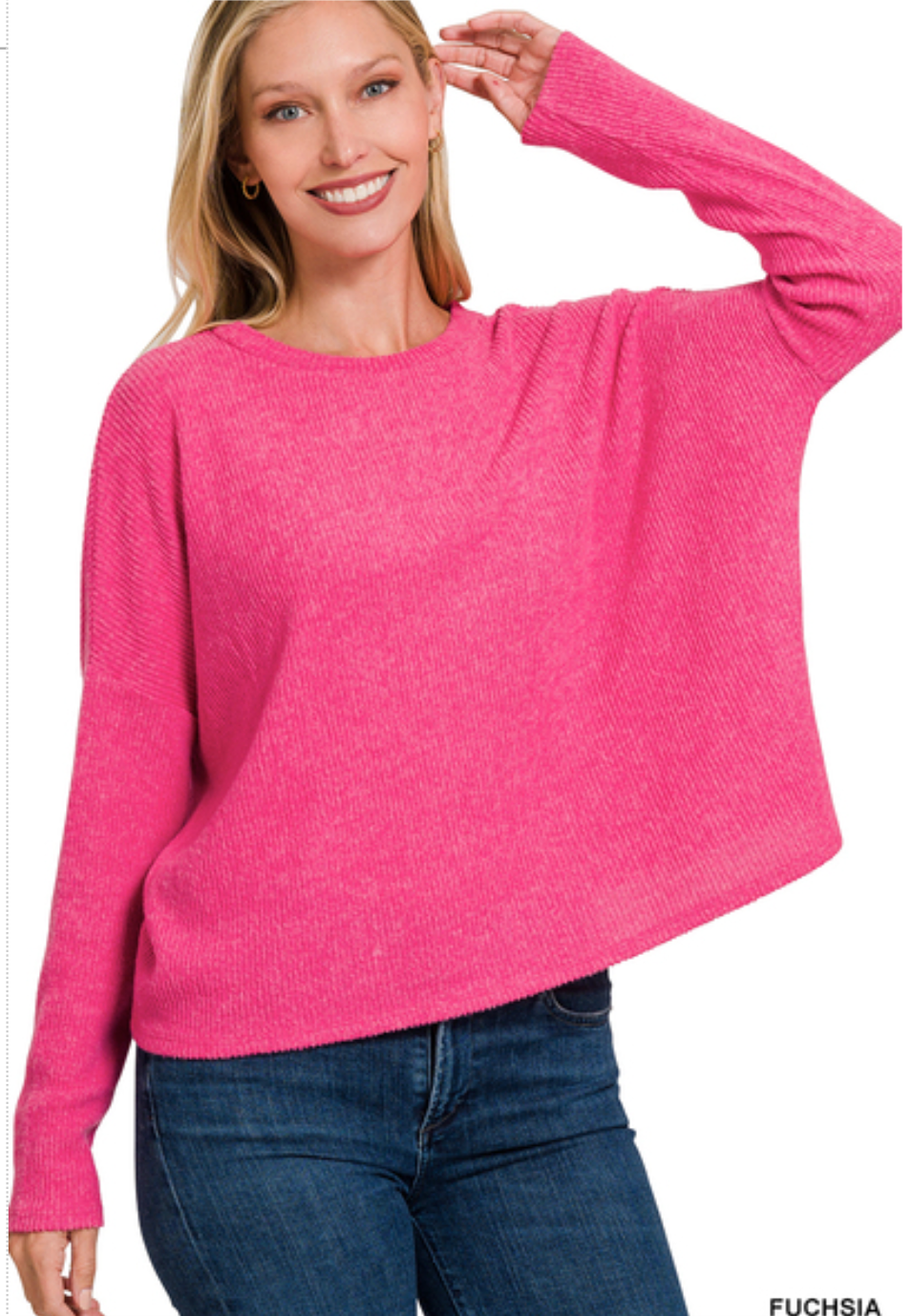 Here For You Long Sleeve Top-Multiple Colors Available