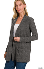 Load image into Gallery viewer, What I Want Is You Ribbed Cardigan-Multiple Colors Available