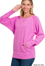 Load image into Gallery viewer, *Deals &amp; Steals* French Terry Pullover With Pockets-Multiple Colors Available