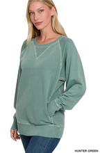 Load image into Gallery viewer, *Deals &amp; Steals* French Terry Pullover With Pockets-Multiple Colors Available
