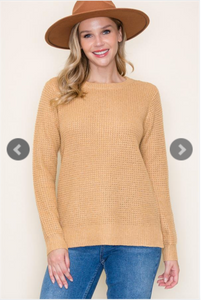 Longing For More Sweater-2 Colors Available
