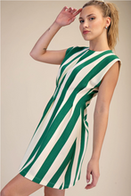 Load image into Gallery viewer, Not Going Anywhere Striped Dress