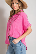 Load image into Gallery viewer, Now&#39;s The Time Hot Pink Top