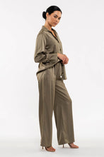 Load image into Gallery viewer, Off To Work Satin Pants-Multiple Colors Available