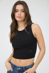 All The Frills Tank Top-2 Colors Available