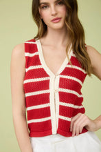 Load image into Gallery viewer, Live By The Sun Knit Vest-2 Colors Available