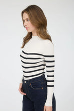 Load image into Gallery viewer, Striking Stripes Long Sleeve Top