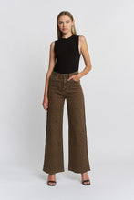 Load image into Gallery viewer, Wild About You Leopard Wide Leg Jeans