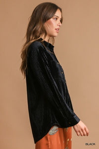 Daring Love Velvet Long Sleeve