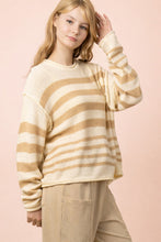 Load image into Gallery viewer, In Line With You Striped Sweater-Multiple Colors Available