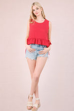 Load image into Gallery viewer, The Darling Detail Side Tie Top-Multiple Colors Available