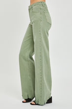 Load image into Gallery viewer, Wide Eyed Olive High Rise Pants