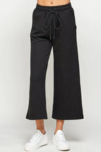 Load image into Gallery viewer, The One And Only Textured Cropped Wide Leg  Pants-Multiple Colors Available