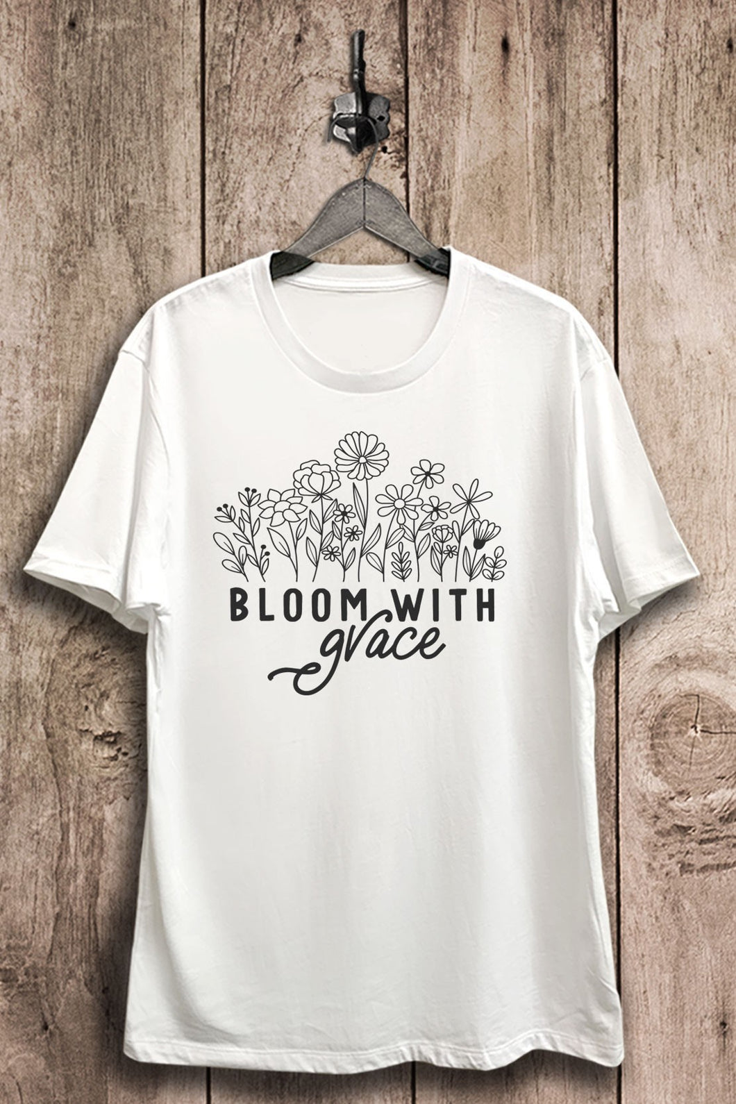 Bloom With Grace Graphic Tee