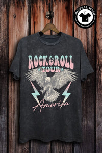 Rock and Roll Tour America Graphic Tee
