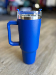 40 Oz. Tumbler With Handle-Multiple Colors Available