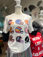 Load image into Gallery viewer, Helmets Repeat Graphic Tee