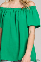 Load image into Gallery viewer, I&#39;m Here For The Party Off Shoulder Top-3 Colors Available