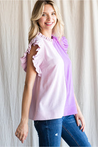 One Of A Kind Color Block Top