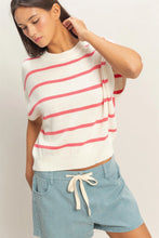 Load image into Gallery viewer, I'll Be There Striped Top