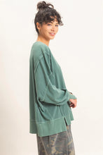 Load image into Gallery viewer, The Chill Raw Edged Sweatshirt