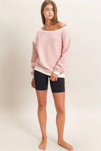 Load image into Gallery viewer, Stripes Ahead Long Sleeve Off The Shoulder Top