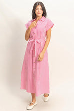 Load image into Gallery viewer, Rest Assured Striped Dress