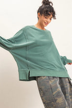 Load image into Gallery viewer, The Chill Raw Edged Sweatshirt