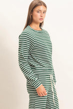 Load image into Gallery viewer, Everyday Stripe Waffle Long Sleeve Top