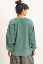 Load image into Gallery viewer, The Chill Raw Edged Sweatshirt